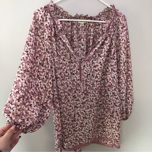 Max Studio Floral Top